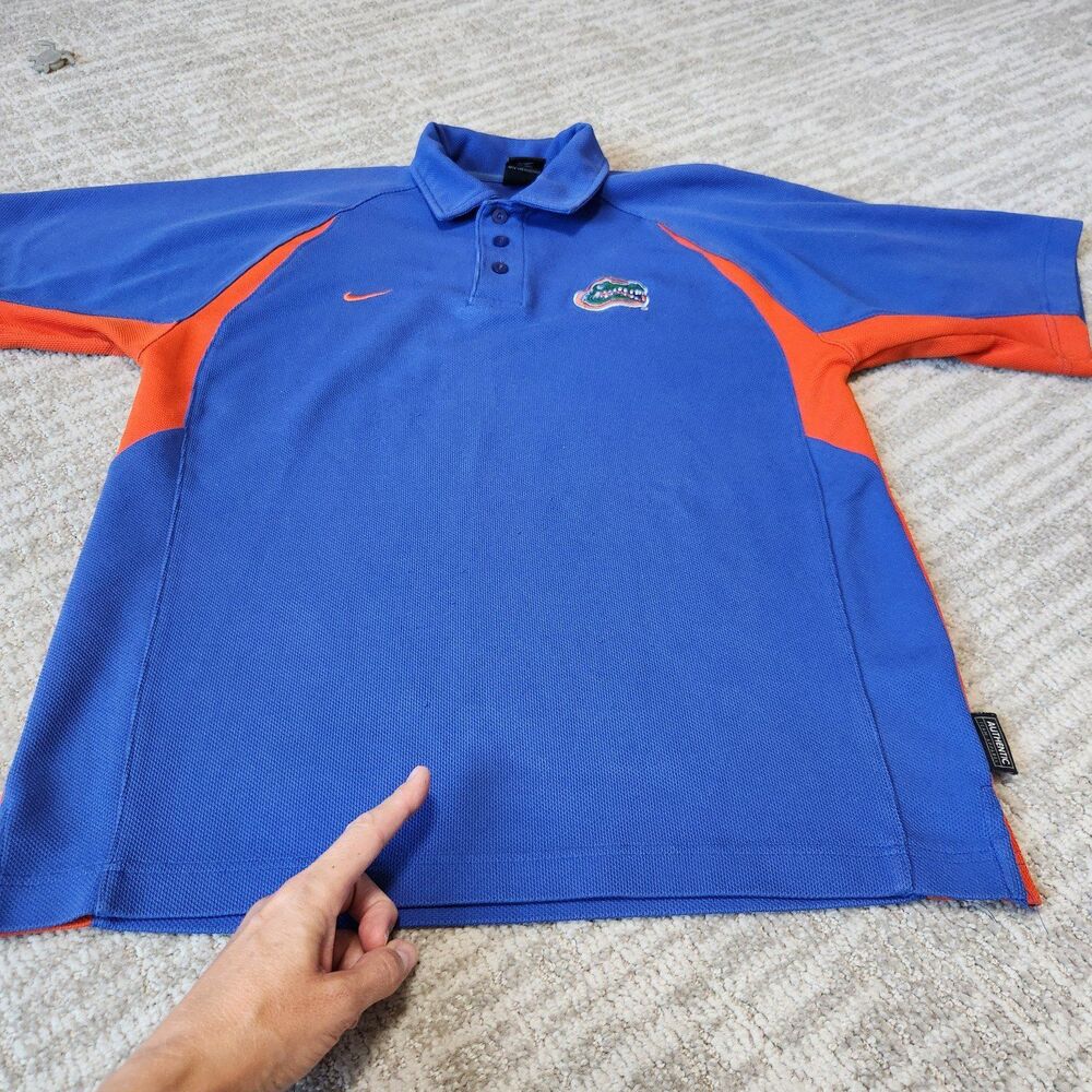 Nike Dri-Fit Men's University of Florida UF Gators short sleeve polo size S - Picture 3 of 12